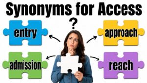 synonyms for access