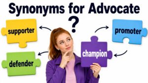 synonyms for advocate