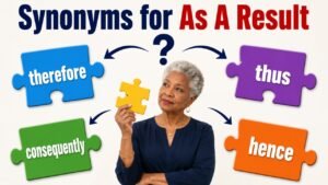 synonyms for as a result
