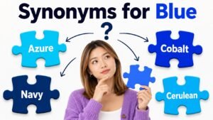 synonyms for blue