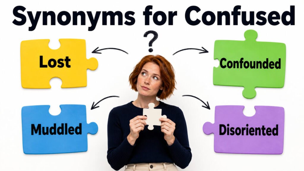 synonyms for confused