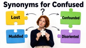 synonyms for confused
