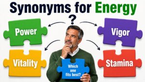 synonyms for energy