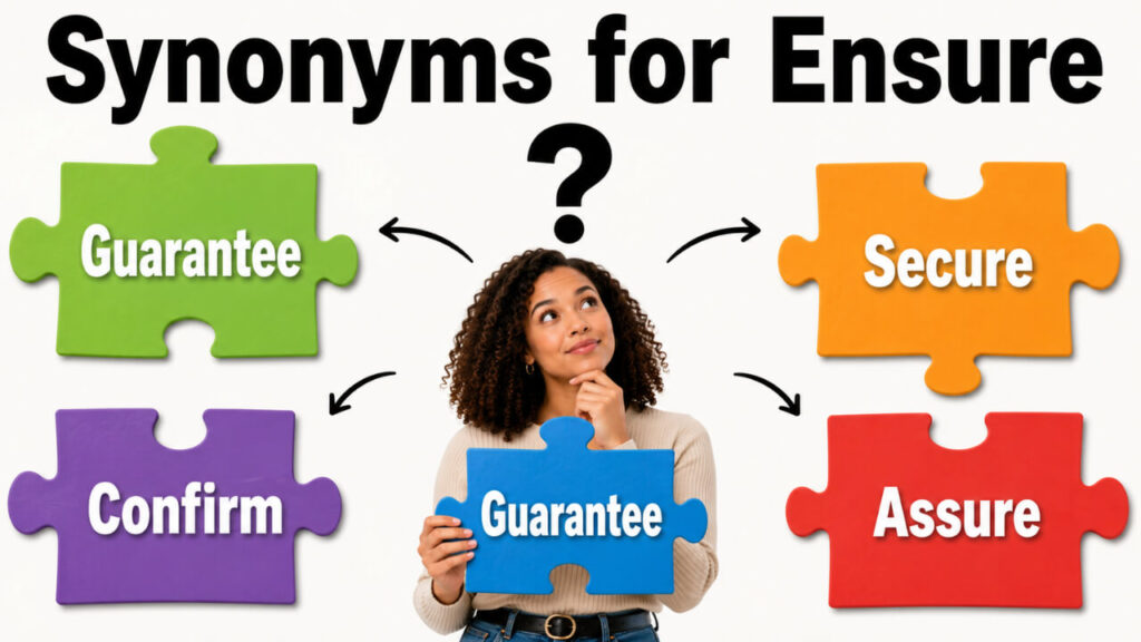 synonyms for ensure