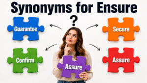 synonyms for ensure