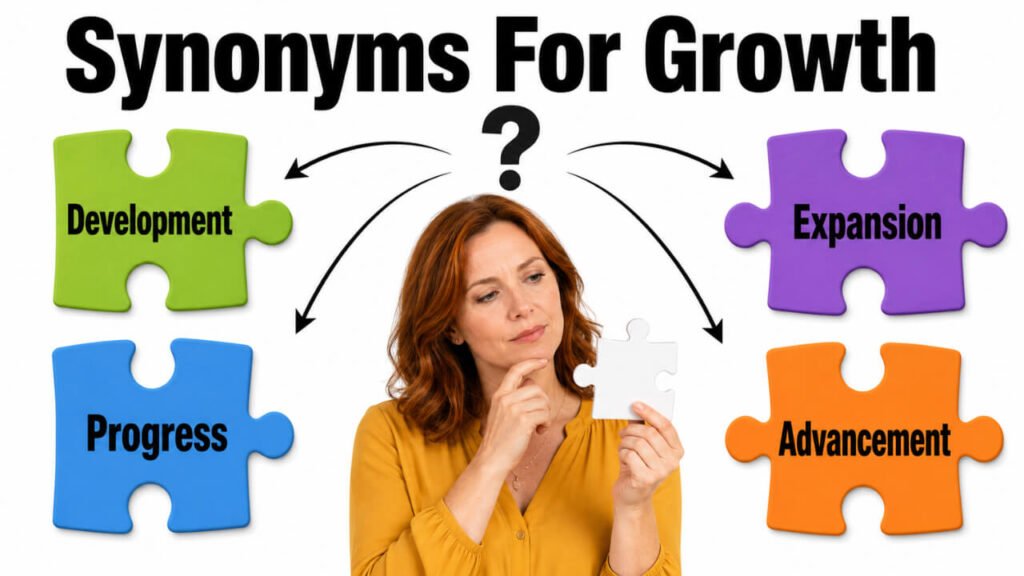 synonyms for growth
