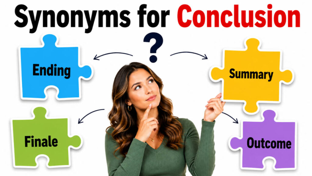 Synonyms for In Conclusion