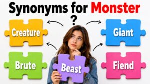 synonyms for monster