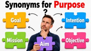 synonyms for purpose