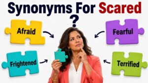 synonyms for scared