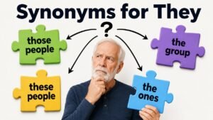 synonyms for they