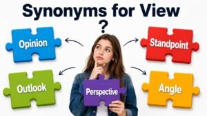 synonyms for view