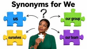 synonyms for we
