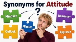 synonyms for attitude