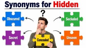 Synonyms for Hidden