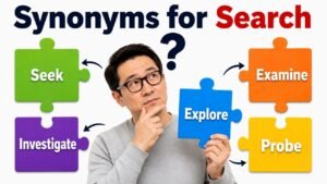 synonyms for search