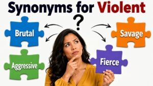 synonyms for violent