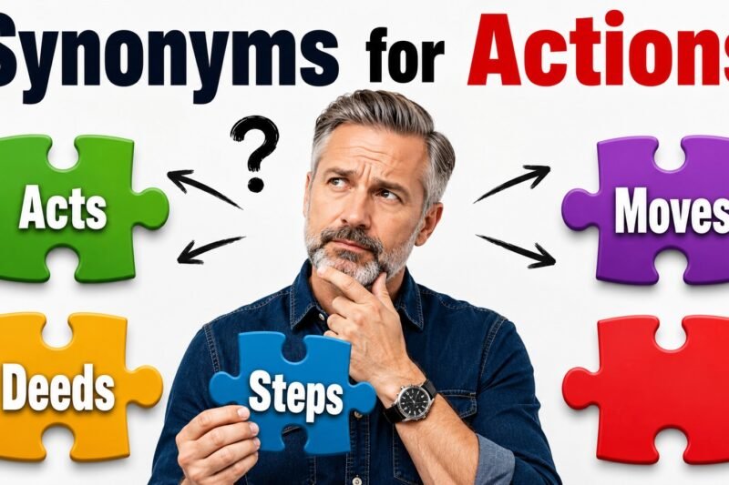 30+ Synonyms for Actions: Meaning, Examples & Best Uses