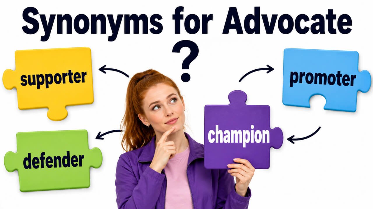 synonyms for advocate