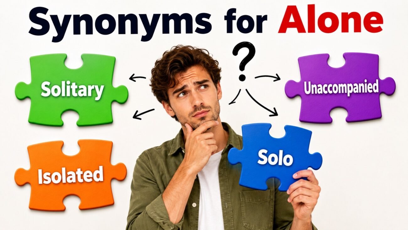 synonyms for alone