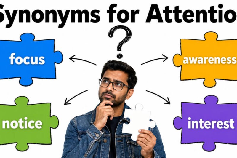 38+ Synonyms for Attention: Meanings, Uses & Word Choices