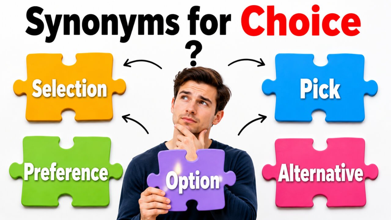 synonyms for choice