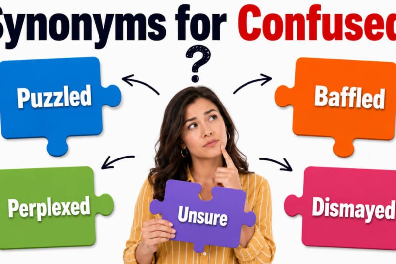 45+ Synonyms For Confused: Context, Usage & Clear Examples