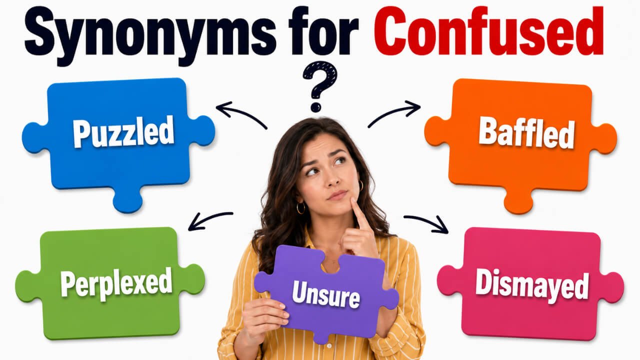 synonyms for confused
