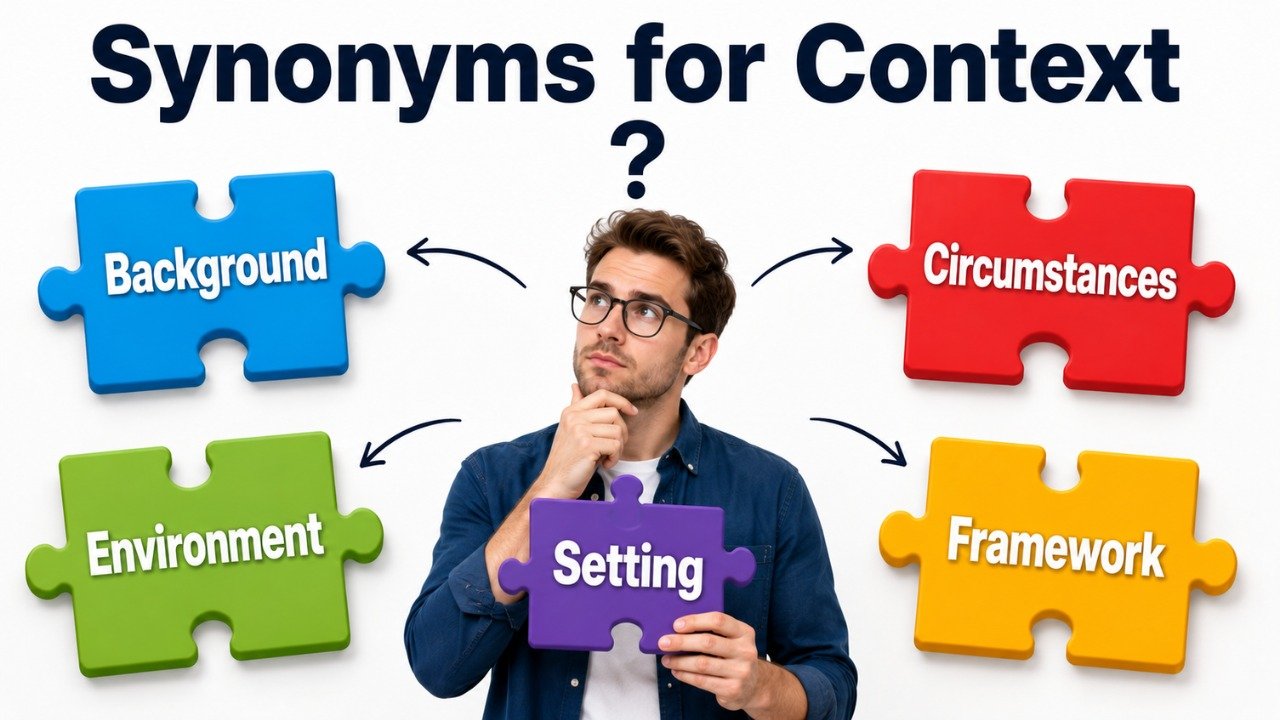 synonyms for context