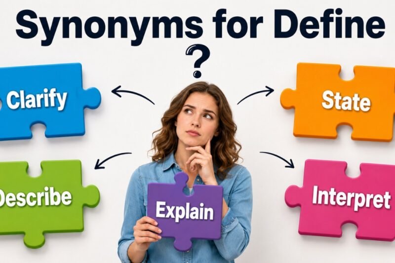 30+ Synonyms for Define: Meanings, Context & Clear Examples