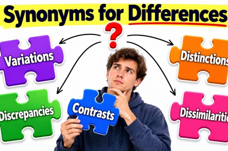 44+ Synonyms for Differences: Meaning, Examples & Best Uses