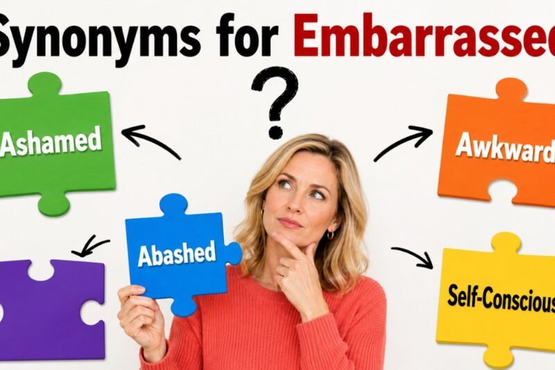 35+ Synonyms for Embarrassed: Usage, Context & Examples