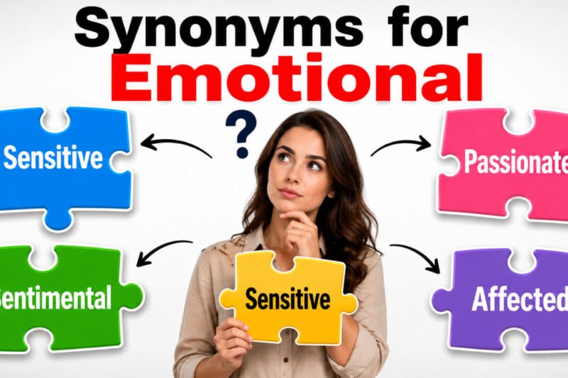 44+ Synonyms for Emotional: Meanings, Uses & Word Choices