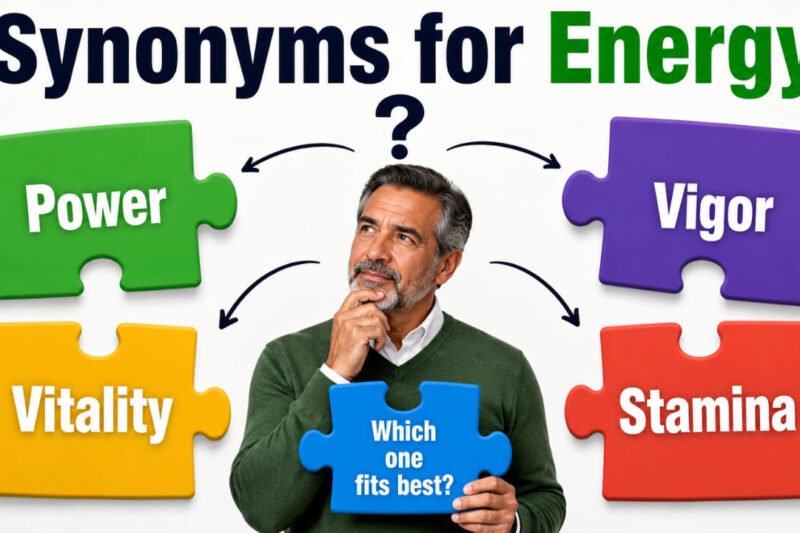 40+ Synonyms for Energy: Meaning, Examples & Best Uses