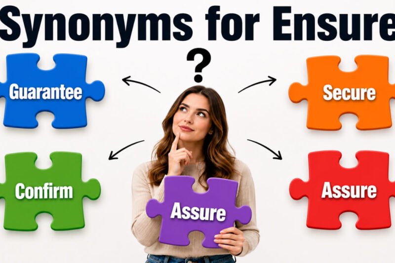 45+ Synonyms for Ensure With Clear Usage Examples