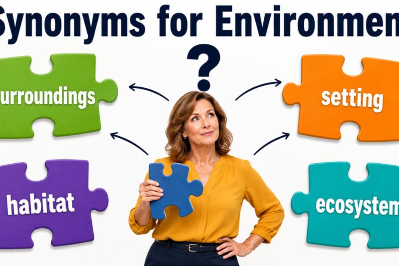 45+ Synonyms for Environment: Strong Word Choices & Examples