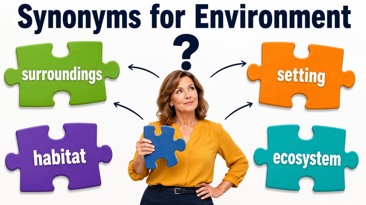 synonyms for environment