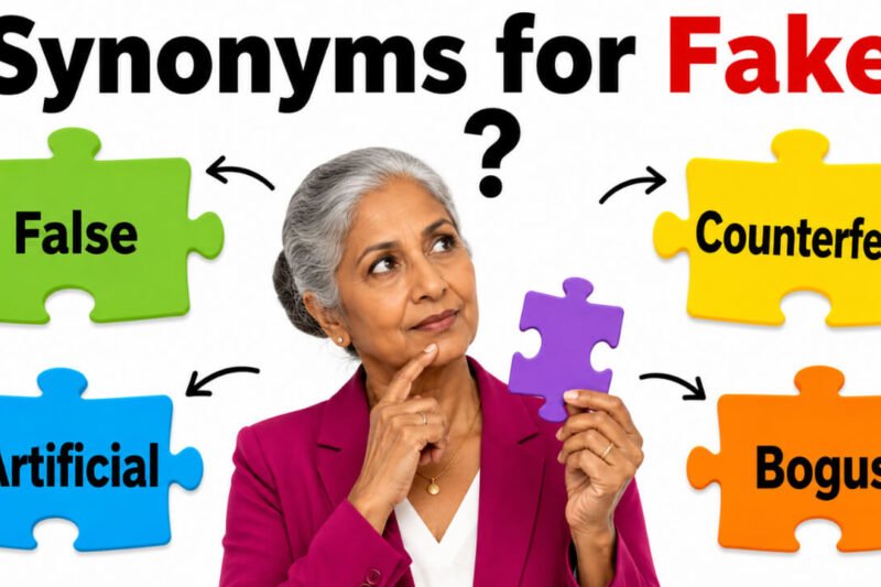 38+ Synonyms for Fake: Context, Usage & Clear Examples