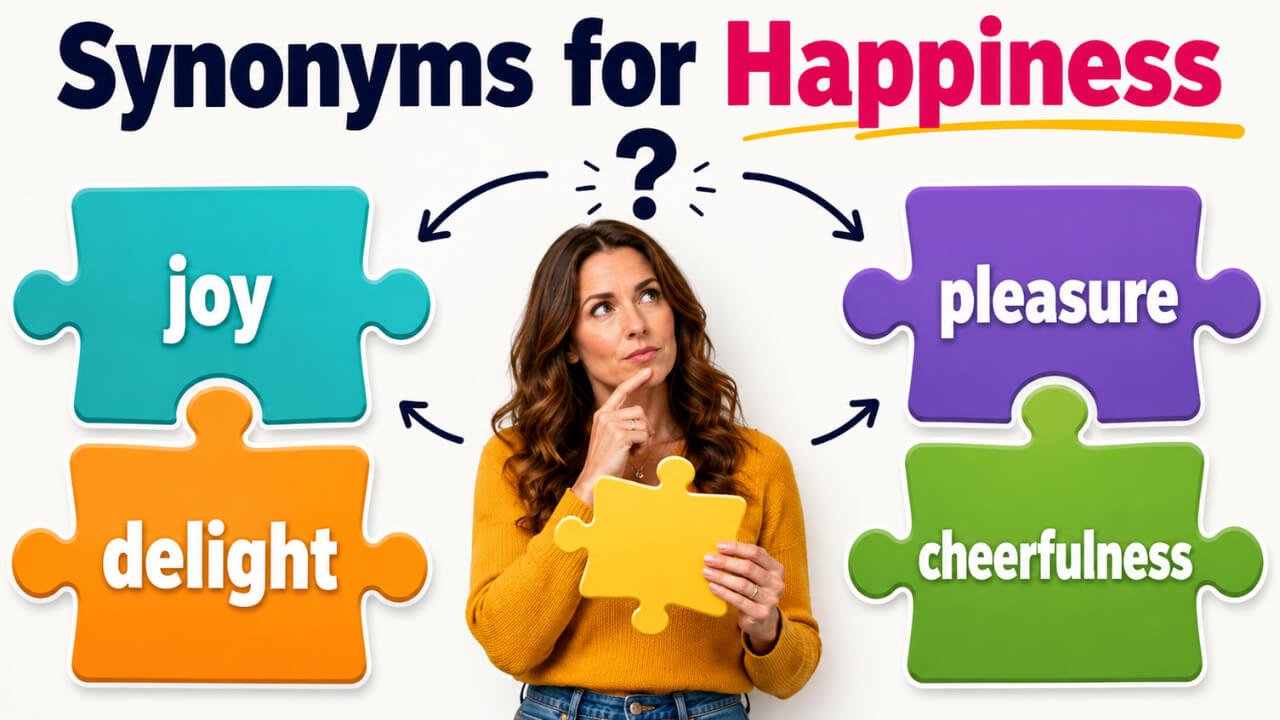 synonyms for happiness