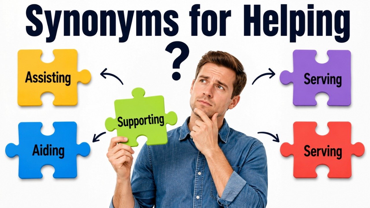 synonyms for helping