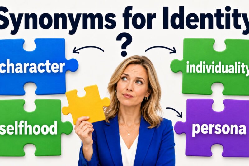 35+ Synonyms for Identity: Meanings, Context & Clear Examples
