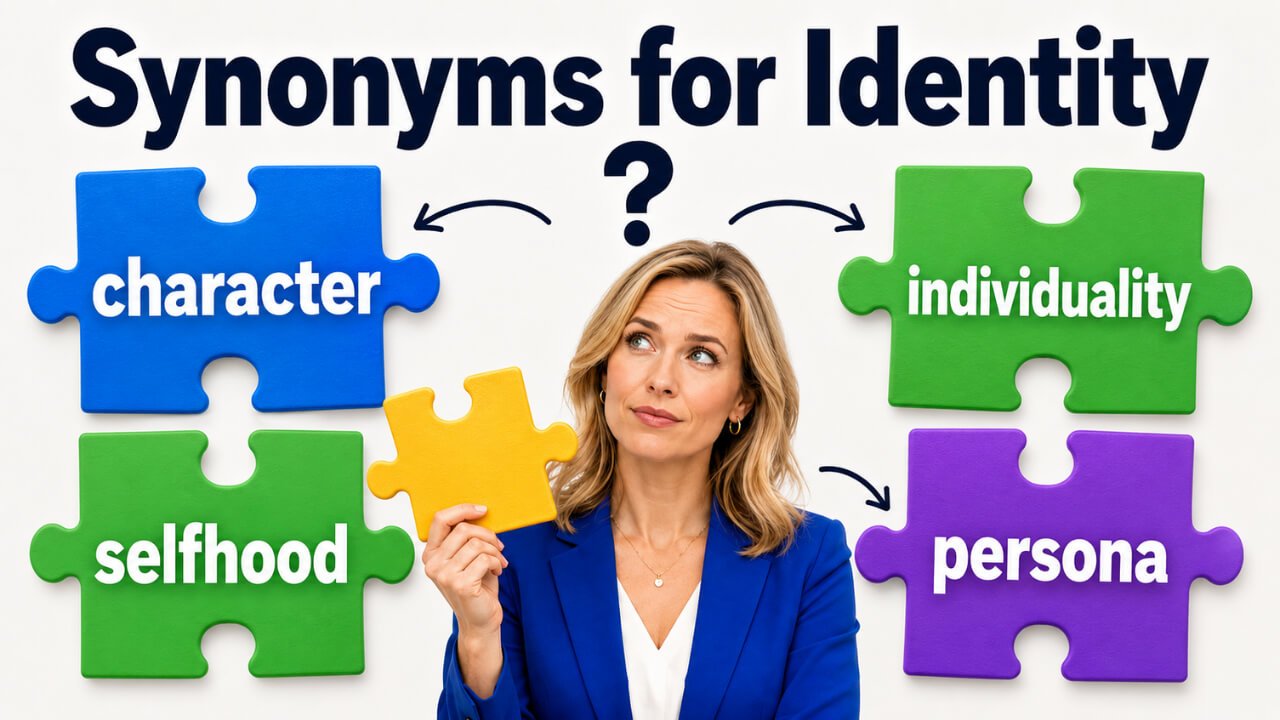 synonyms for identity