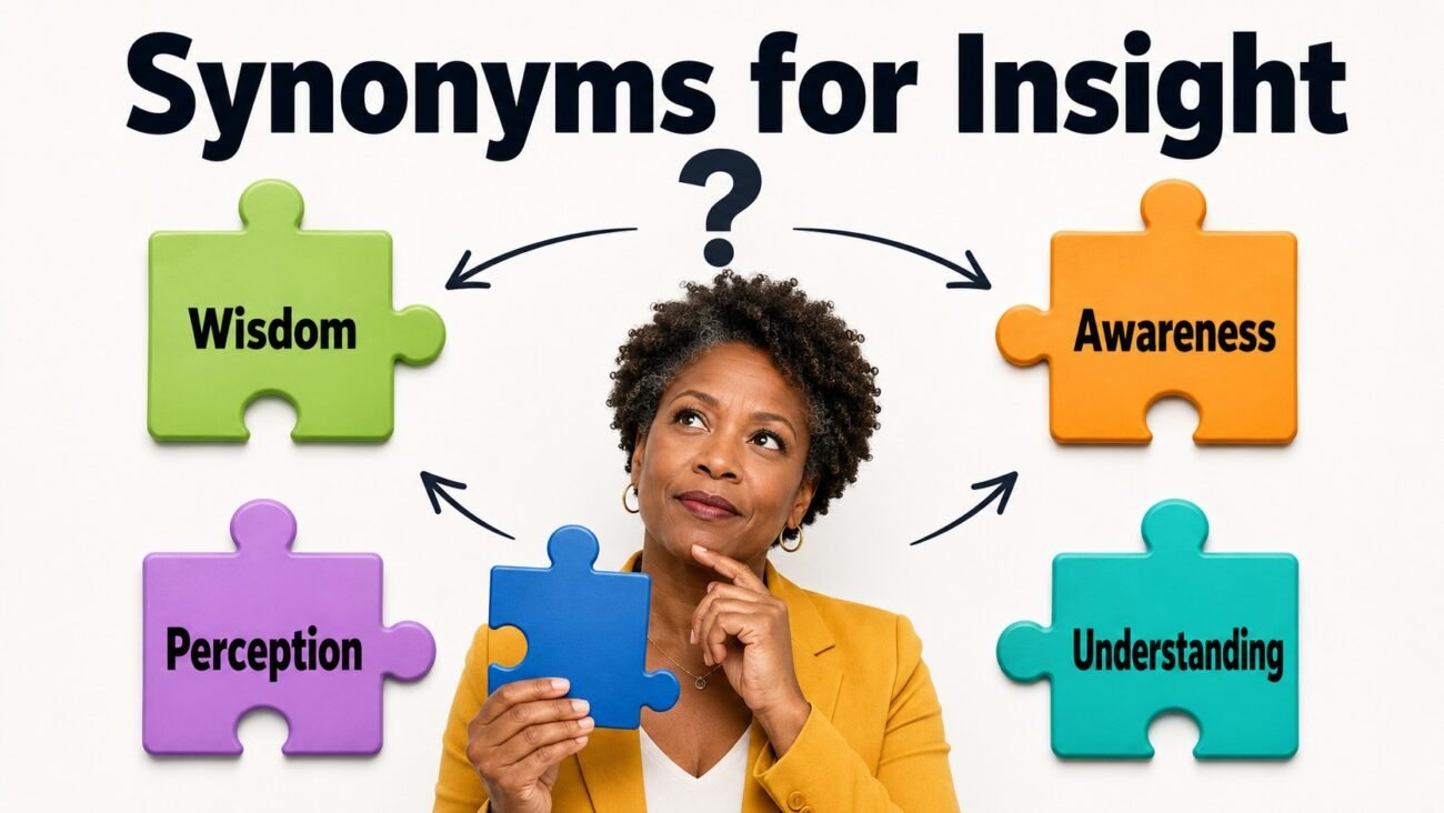 synonyms for insight