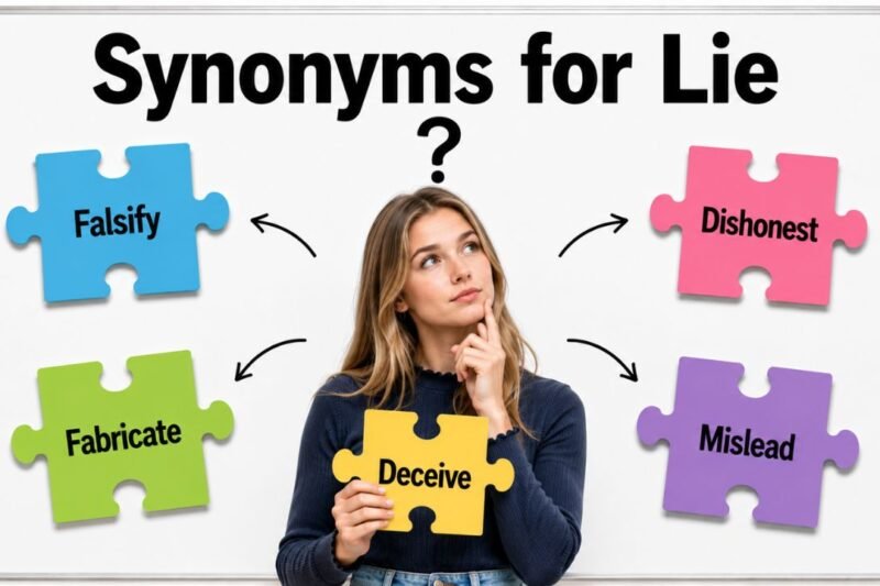 46+ Synonyms for Lie: Usage, Context & Examples