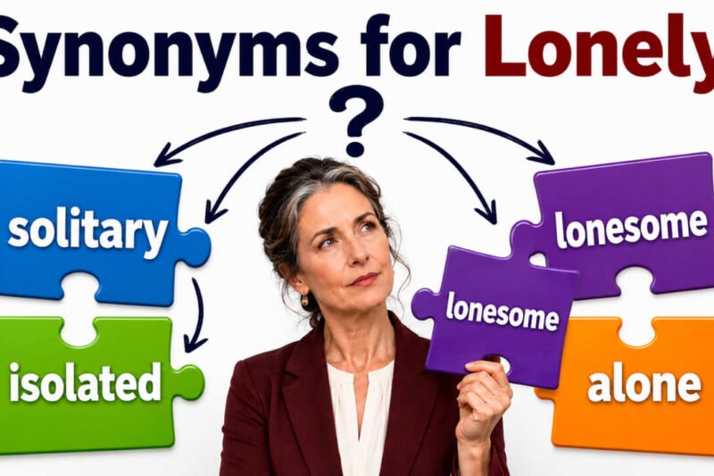 44+ Synonyms for Lonely: Meaning, Examples & Best Uses