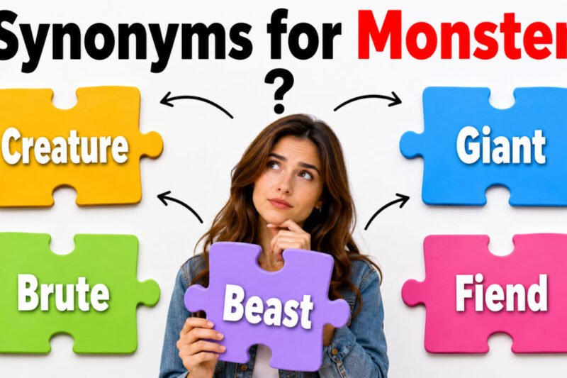 35+ Synonyms for Monster: Meanings, Context & Clear Examples