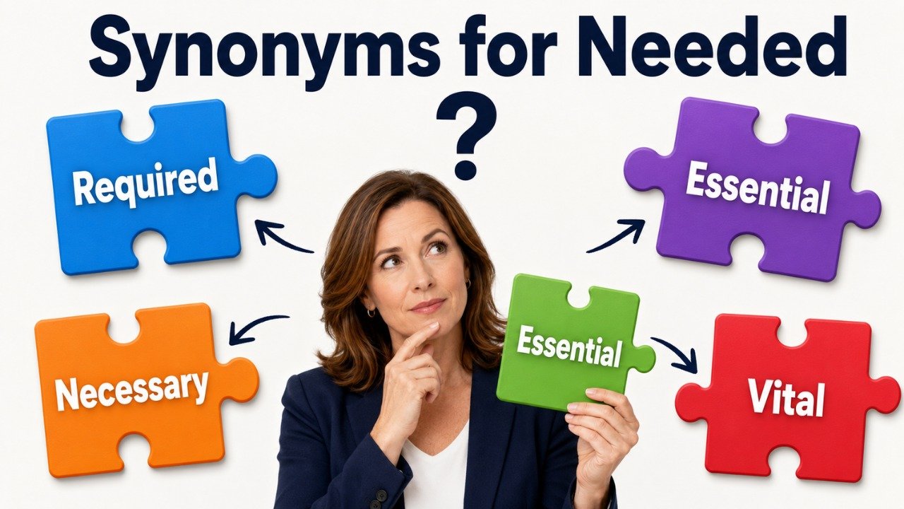 synonyms for needed