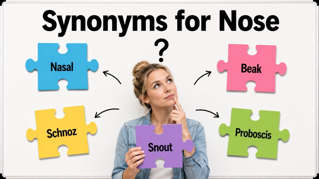 synonyms for nose