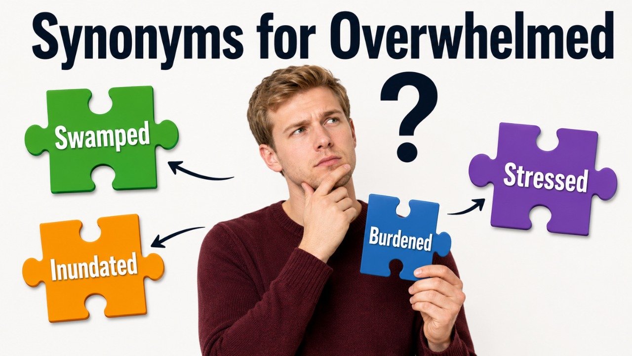 synonyms for overwhelmed