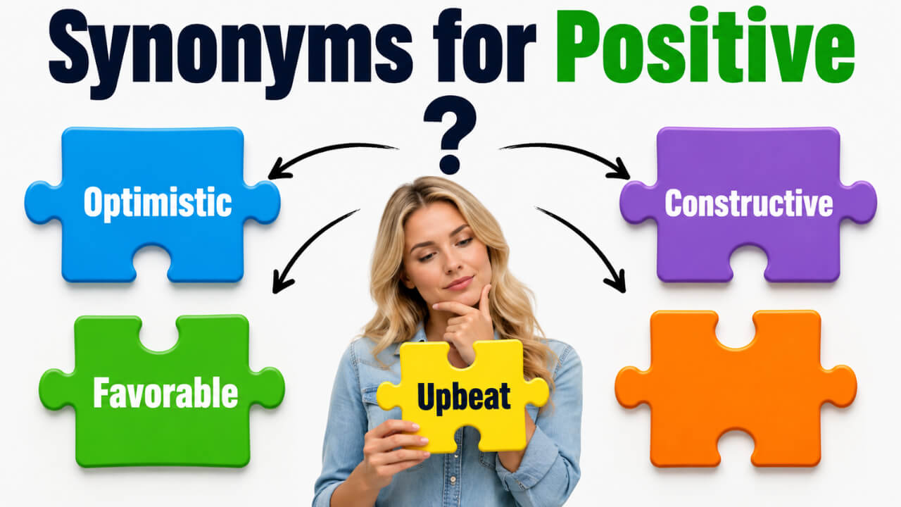 Synonyms for Positive